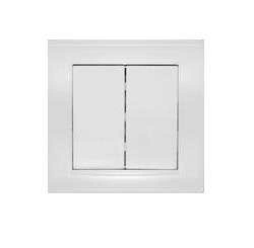 Выключатель 2-кл. СП Бриллиант 10А IP20 бел. UNIVersal 7947403 7947403