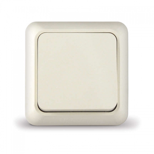 Выключатель 1-кл. ОП Олимп 10А IP20 сл. кость UNIVersal Б-О0021 Б-О0021