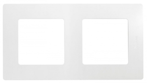 Рамка 2-м Etika бел. Leg 672502 672502