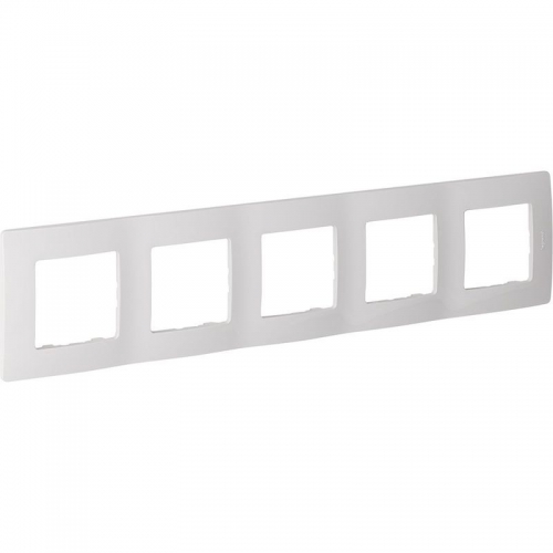 Рамка 5-м Etika бел. Leg 672505 672505