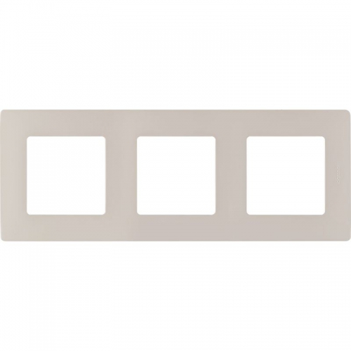 Рамка 3-м Etika сл. кость Leg 672513 672513