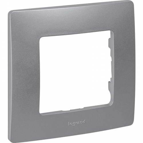 Рамка 1-м Etika алюм. Leg 672551 672551