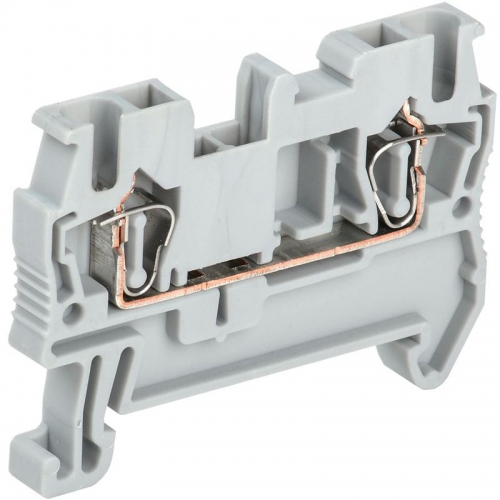 Клемма пружинная КПИ 2в-2.5 31А сер. IEK YZN11-002-K03 YZN11-002-K03