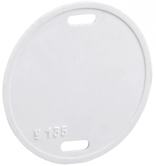 Бирка кабельная маркировочная У-135 55мм (круг) IEK UZMA-BIK-Y135-R UZMA-BIK-Y135-R