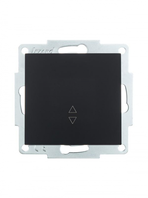 Переключатель проходной 1-кл. СП Vesna механизм черн. бархат LEZARD 742-4288-105 742-4288-105