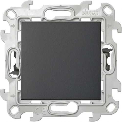 Механизм переключателя 1-кл. 1п 2мод. СП Simon 24 10А IP20 Push&Go графит Simon 2420201-038 2420201-038