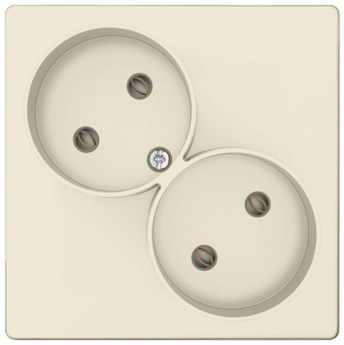 Розетка 2-м СП Simon24 16А IP20 2х2P без защ. шторок механизм сл. кость Simon 2450457-031 2450457-031