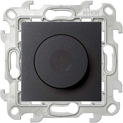 Механизм светорегулятора 1-кл. 1п 2мод. СП Simon 24 10А IP20 450В графит Simon 2410313-038 2410313-038