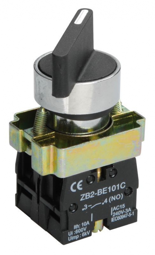 Переключатель LAY5-BJ33 на 3 полож. черн. I-O-II дл. ручка IEK BSW70-BJ-3-K02 BSW70-BJ-3-K02