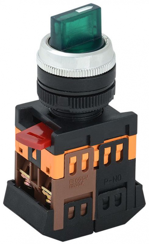 Переключатель ANCLR-22-3 на 3 фикс. полож. зел. 1з+1р IEK BSW10-ANCLR-3-K06 BSW10-ANCLR-3-K06