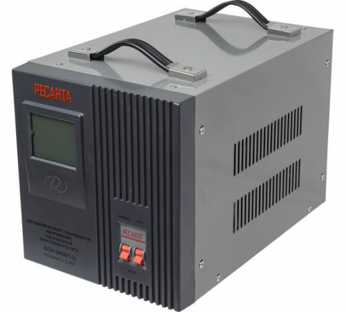 Стабилизатор напряжения АСН-3000/1-Ц 1ф 3кВт IP20 релейный Ресанта 63/6/5 63/6/5