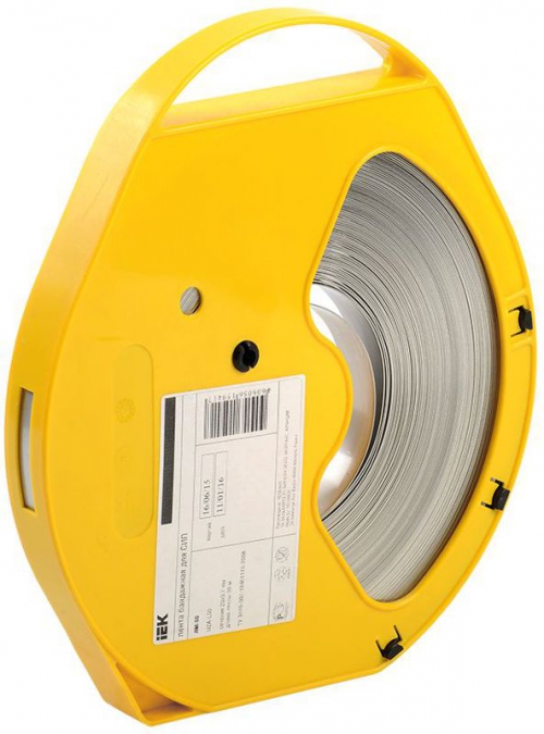 Лента бандажная ЛМ-50 (F 2007, COT 37, F 207) (уп.50м) IEK UZA-L50 UZA-L50