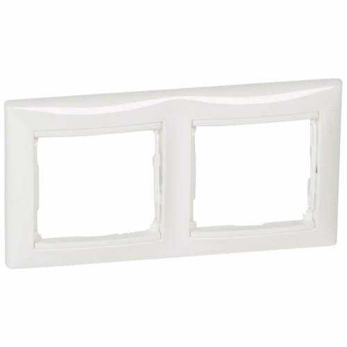 Рамка 2-м Valena горизонт. бел. Leg 774452 774452
