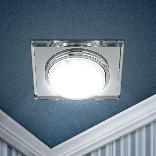 Светильник DK79 SL 13Вт 220В под лампу GX53 зеркальный ЭРА Б0019578 Б0019578