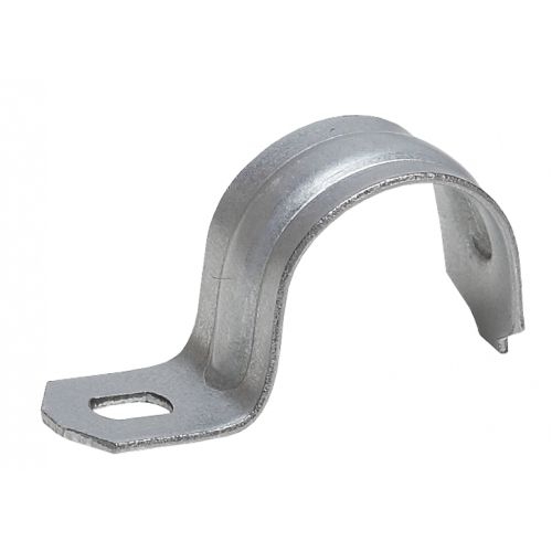 Скоба металлическая однолапковая d 19-20мм (уп.100шт) ЭРА Б0036405 Б0036405