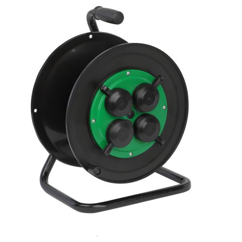 Катушка 4-м с заземл. IP44 RP-4e-IP44 для подключения провода с защ. крышками пластик. Эра Б0055423 Б0055423