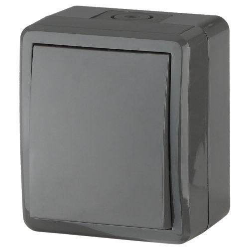 Выключатель 1-кл. ОП Эра Эксперт 10А IP54 11-1401-03 250В 10AX сер. Эра Б0020670 Б0020670