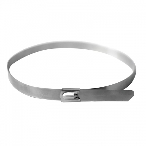 Хомут кабельный 4.6х150 нерж. сталь AISI 304 серебр. (уп.50шт) DKC 27403 27403