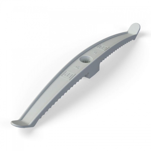 Держатель кабеля двусторонний для прямого монтажа (уп.20шт) сер. Промрукав PR13.0382 PR13.0382