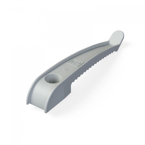 Держатель кабеля односторонний для прямого монтажа (уп.20шт) сер. Промрукав PR13.0380 PR13.0380