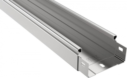 Лоток листовой неперфорированный 100х50 L3000 сталь 0.7мм IEK CLN10-050-100-3 CLN10-050-100-3