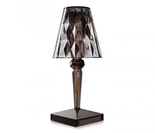 Светильник светодиодный настольный CTL1-USB 3Вт 120лм 5В 2SMD IP20 диммер: 2700-3000К/4000-4500К/6000-6500К ночник черн. кристалл акрил ФАZА 5040908 5040908