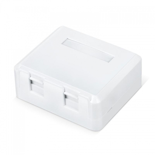 Корпус настенной розетки WR-MB-2 для установки 2-х вставок типа Keystone Jack бел. WRline 505220 505220