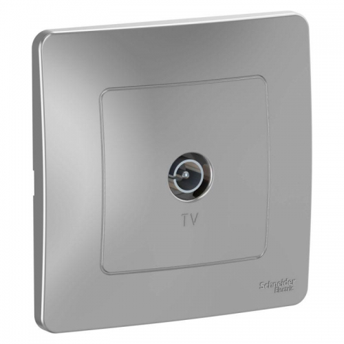 Розетка телевизионная TV 1-м СП Blanca коннектор алюм. SE BLNTS000013 BLNTS000013