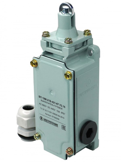 Выключатель конечн. ВП 19М-21Б-421-67 У2.16 Электротехник ET506206 ET506206