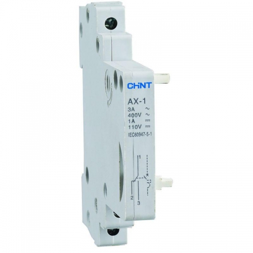 Контакт вспомогательный AX-1 для DZ158 (R) CHINT 158999 158999