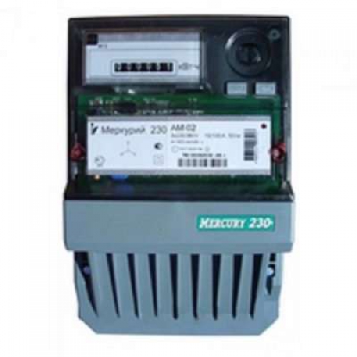 Счетчик Меркурий 230 AM-02 3ф 10-100А класс точн. 1.0 1 тариф. импульс. вых. на панель мех. ОУ Инкотекс 00000034804 00000034804