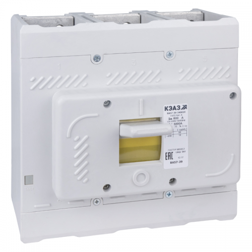 Выключатель автоматический 320А 3200Im ВА57-39-340010 УХЛ3 690В AC КЭАЗ 109881 109881