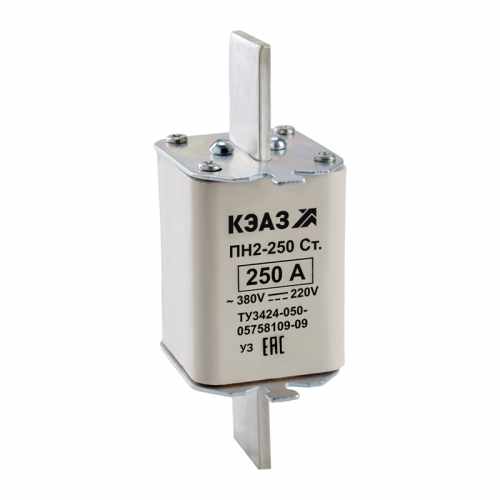 Вставка плавкая ПН2 250 С 250А У3 КЭАЗ 110887 110887
