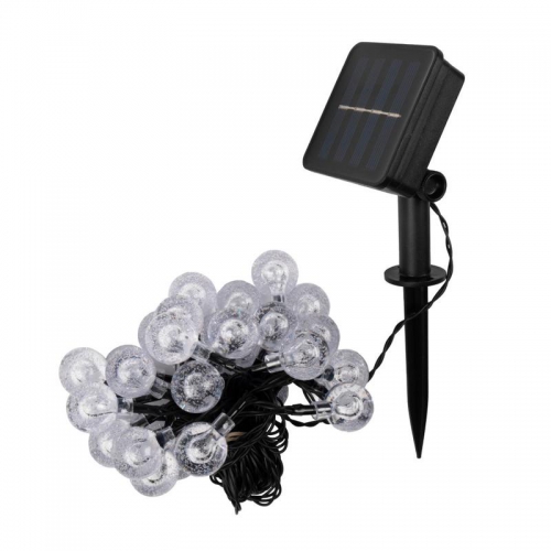 Светильник светодиодный садовый SLR-G05-30M гирлянда шарики мультицвет на солнечн. батарее ФАZА 5033375 5033375