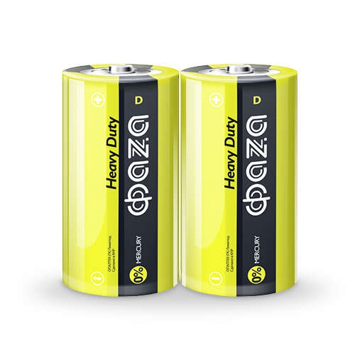 Элемент питания солевой D/R20 1.5В Heavy Duty Shrink-2 (уп.2шт) ФАZА 5002357 5002357