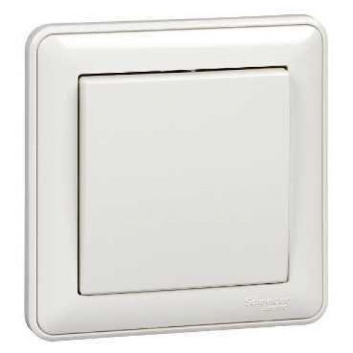 Выключатель 1-кл. СП W59 10А IP20 10AX в сборе бел. SE VS110-154-18 VS110-154-18