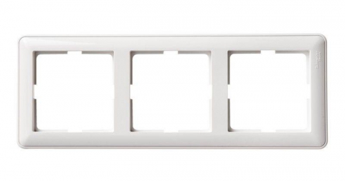 Рамка 3-м W59 бел. SE KD-3-18 (КД-3-18) KD-3-18