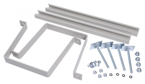 Комплект крепления металлокорпуса к столбу скобой IEK YKK-0-126 YKK-0-126