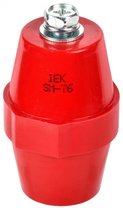 Изолятор SM76 (М10) силовой с болтом IEK YIS11-76-25-B YIS11-76-25-B