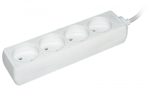 Удлинитель 4х3м без заземл. 10А IP20 У4 2P 250В 2х0.75 IEK WYP10-06-04-03-N WYP10-06-04-03-N