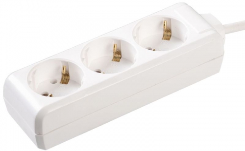 Удлинитель 3х5м с заземл. 16А IP20 У03 2P+PE 250В 3х1 IEK WYP10-16-03-05-Z-N WYP10-16-03-05-Z-N