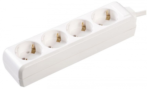 Удлинитель 4х3м с заземл. 16А IP20 У04 2P+PE 250В 3х1 IEK WYP10-16-04-03-Z-N WYP10-16-04-03-Z-N