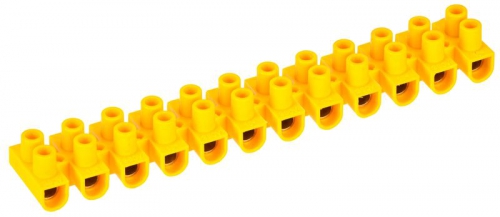 Колодка клеммная ЗВИ-30 н/г 6-16кв.мм 12 пар желт. IEK UZV7-030-10 UZV7-030-10