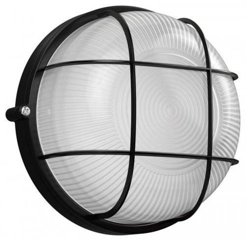 Светильник НПП 1302 60Вт E27 IP54 черн. круг с решеткой IEK LNPP0-1302-1-060-K02 LNPP0-1302-1-060-K02