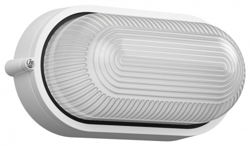 Светильник НПП 1401 60Вт E27 IP54 бел. овал IEK LNPP0-1401-1-060-K01 LNPP0-1401-1-060-K01