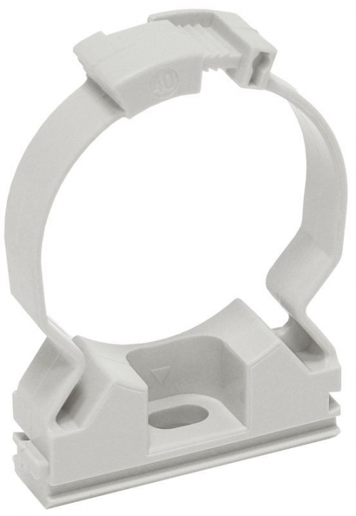 Держатель хомутный для труб CFC20 d20 IEK CTA10MP-CFC20-K41-100 CTA10MP-CFC20-K41-100