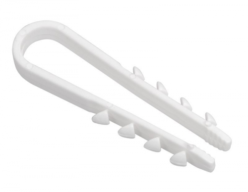 Дюбель-хомут 19-25мм нейлон бел. (уп.100шт) ИЭК UHH35-19-25-100 UHH35-19-25-100