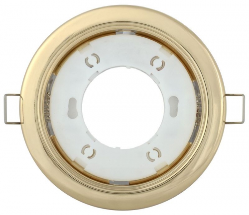 Светильник точечный GX53 встраив. зол. IEK LUVB0-GX53-1-K22 LUVB0-GX53-1-K22