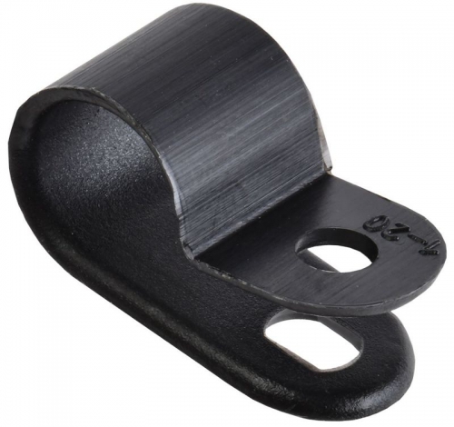 Скоба крепежная 9мм нейлон. черн. (уп.50шт) IEK USK11-09-050-K02 USK11-09-050-K02