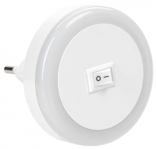 Светильник-ночник 006 круг 220В IEK LDNN0-006-RD-P-00-S-K01 LDNN0-006-RD-P-00-S-K01